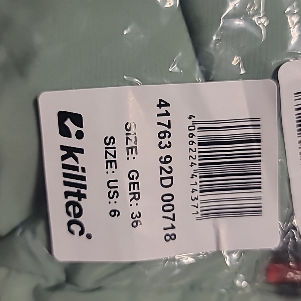 Cc - NWT Killtec houndstooth logo puffer ski jacket - Picture 10 of 14